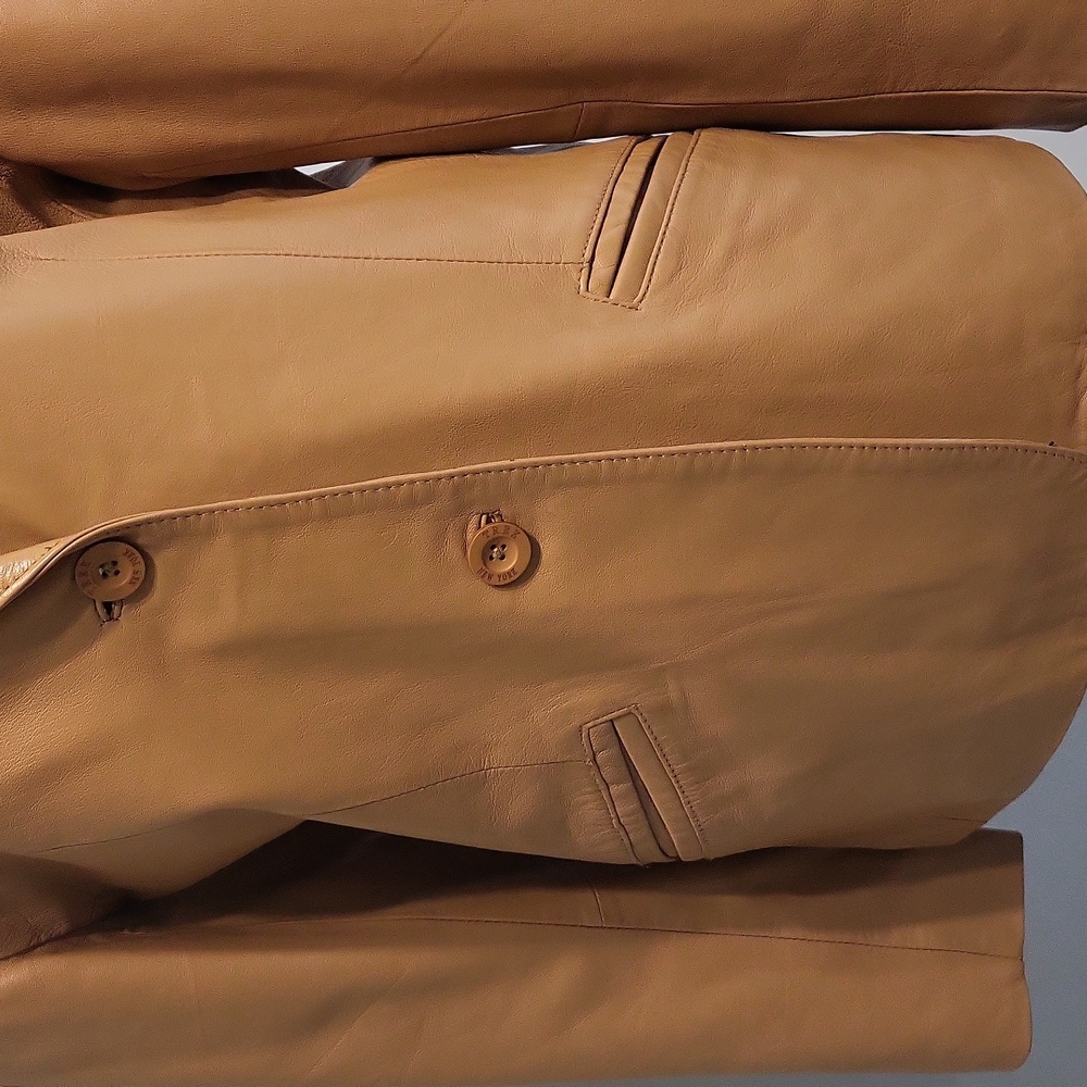COPY - Trek Leather Blazer Jacket - Picture 3 of 16
